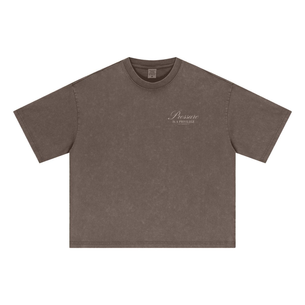 Pressure Is Privilege T-Shirt - Midnight Persona