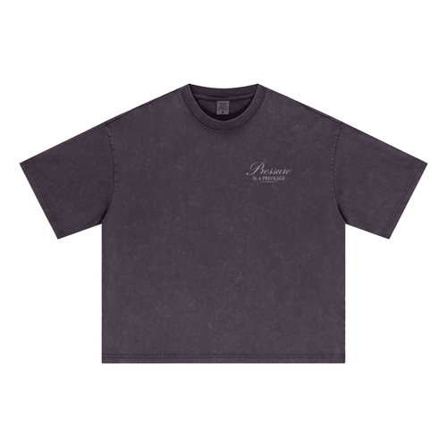 Pressure Is Privilege T-Shirt - Midnight Persona