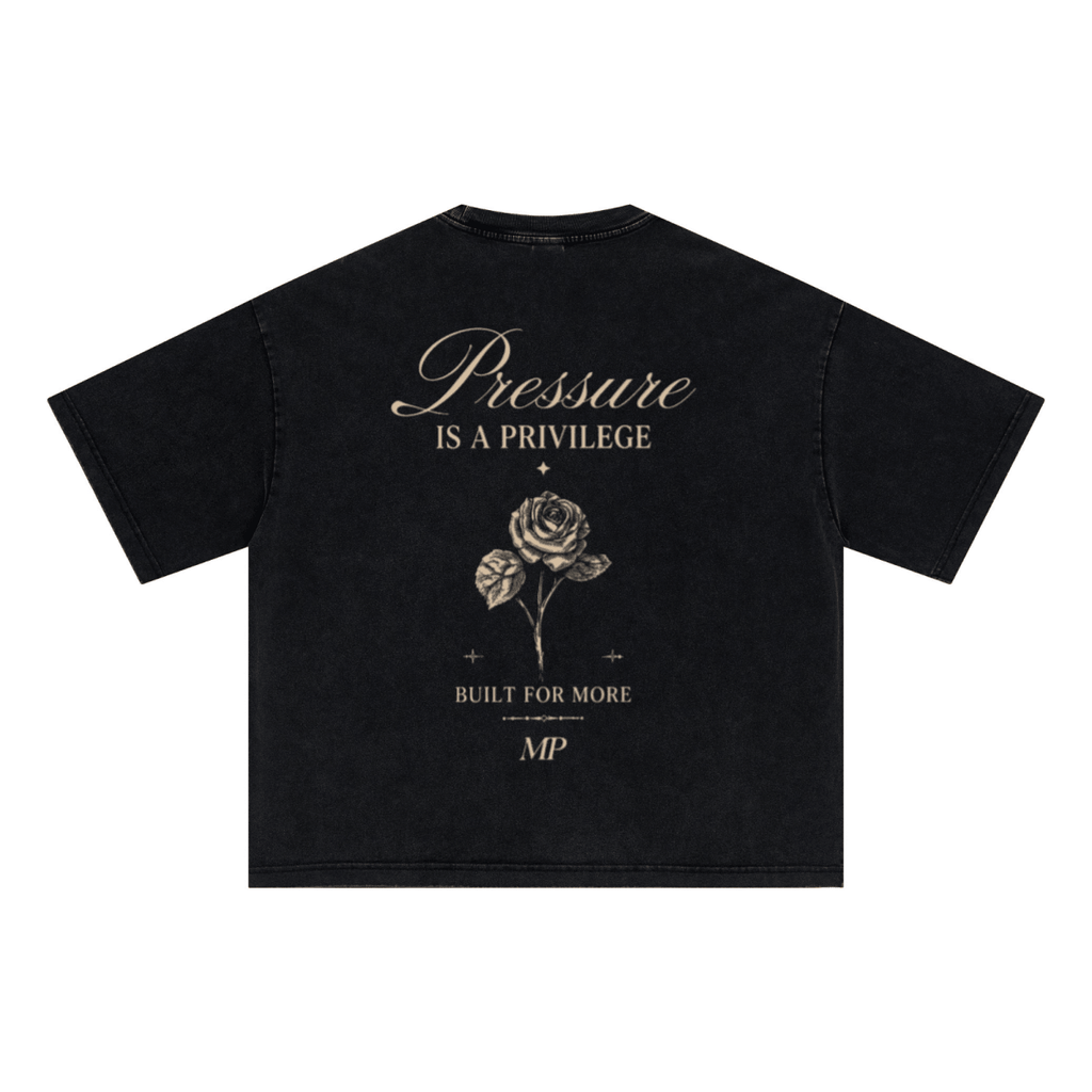 Pressure Is Privilege T-Shirt - Midnight Persona