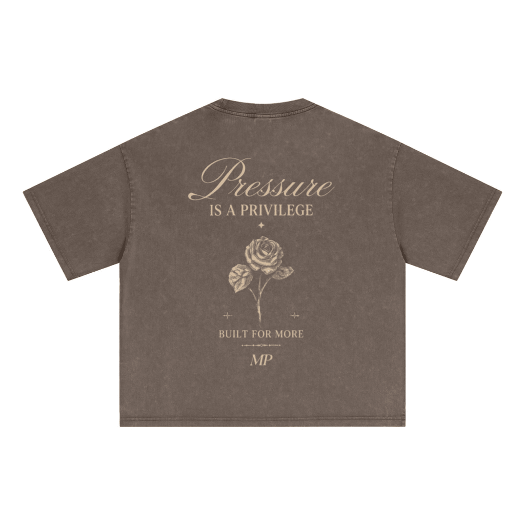 Pressure Is Privilege T-Shirt - Midnight Persona