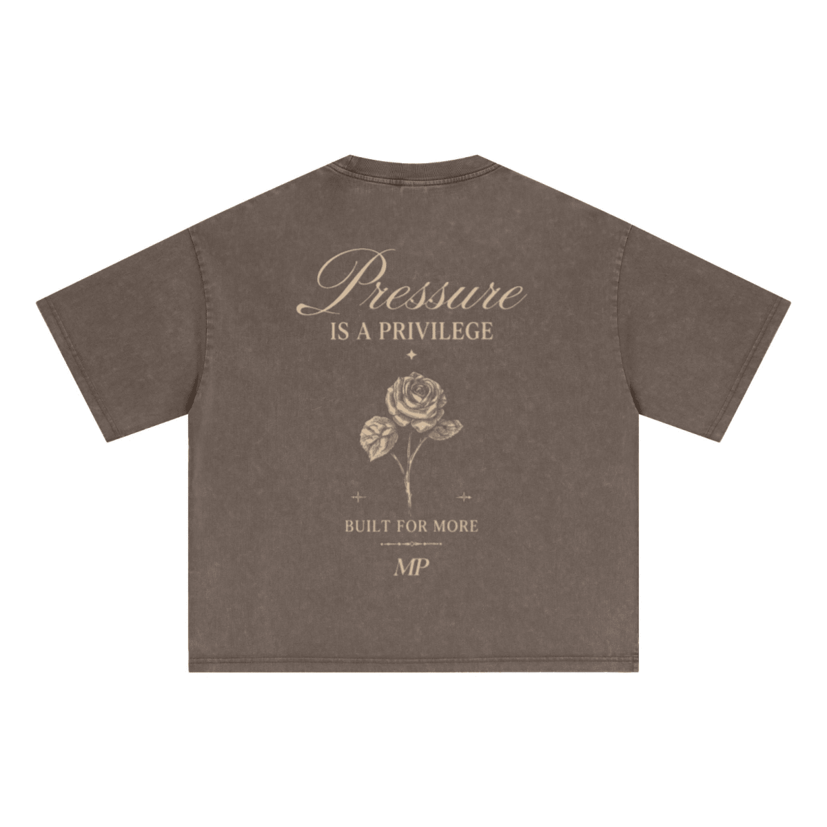 Pressure Is Privilege T-Shirt - Midnight Persona
