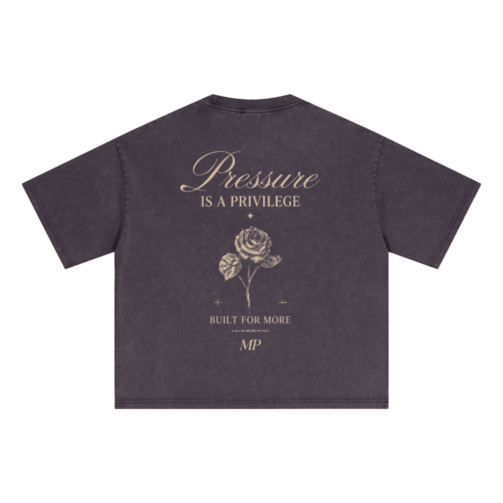 Pressure Is Privilege T-Shirt - Midnight Persona